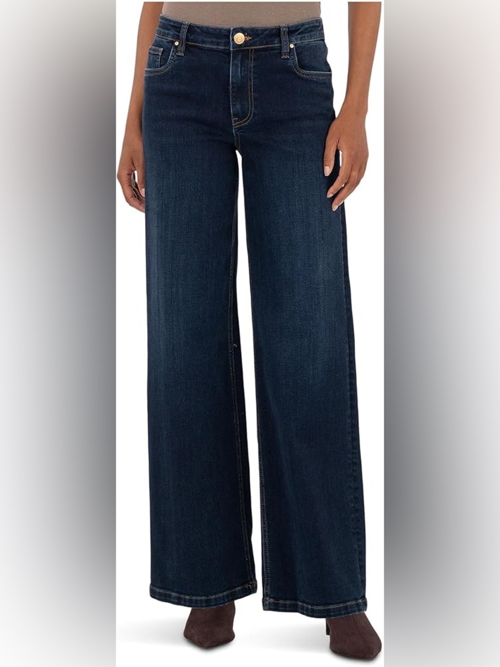 Kut from the Cloth Wide Leg Jeans Size 4 - Picture 1 of 5